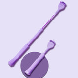 Maxbell Back Scratcher Claws Home Use Long Grab Reach Portable Back Scratching Stick Purple