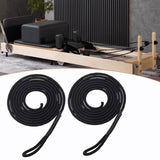 Maxbell 2Pcs Pilates Reformer Pull Ropes Components for Pilates Core Bed Accessories