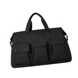 Maxbell Duffle Bag Lightweight Portable Multipurpose Gym Bag for Yoga Travel Workout Black