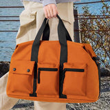Maxbell Duffle Bag Lightweight Portable Multipurpose Gym Bag for Yoga Travel Workout Orange