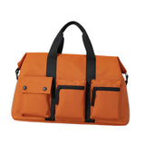 Maxbell Duffle Bag Lightweight Portable Multipurpose Gym Bag for Yoga Travel Workout Orange