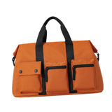 Maxbell Duffle Bag Lightweight Portable Multipurpose Gym Bag for Yoga Travel Workout Orange