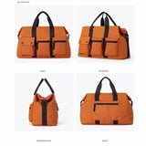 Maxbell Duffle Bag Lightweight Portable Multipurpose Gym Bag for Yoga Travel Workout Orange