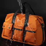 Maxbell Duffle Bag Lightweight Portable Multipurpose Gym Bag for Yoga Travel Workout Orange