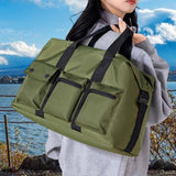 Maxbell Duffle Bag Lightweight Portable Multipurpose Gym Bag for Yoga Travel Workout Green