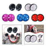 Maxbell Bicycle Training Wheels for Kids Bike Support Rear Wheels for Riding Outdoor Black