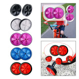Maxbell Bicycle Training Wheels for Kids Bike Support Rear Wheels for Riding Outdoor Black