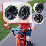 Maxbell Bicycle Training Wheels for Kids Bike Support Rear Wheels for Riding Outdoor Black