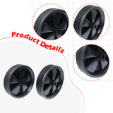 Maxbell Bicycle Training Wheels for Kids Bike Support Rear Wheels for Riding Outdoor Black