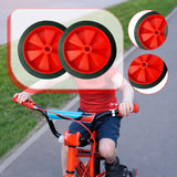Maxbell Bicycle Training Wheels for Kids Bike Support Rear Wheels for Riding Outdoor Red