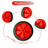 Maxbell Bicycle Training Wheels for Kids Bike Support Rear Wheels for Riding Outdoor Red