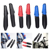 Maxbell 2Pcs Bike Mudguard Set Mudguard Fenders Set for Riding Traveling Mountain Bike black