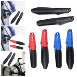 Maxbell 2Pcs Bike Mudguard Set Mudguard Fenders Set for Riding Traveling Mountain Bike black
