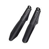 Maxbell 2Pcs Bike Mudguard Set Mudguard Fenders Set for Riding Traveling Mountain Bike black