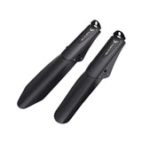 Maxbell 2Pcs Bike Mudguard Set Mudguard Fenders Set for Riding Traveling Mountain Bike black