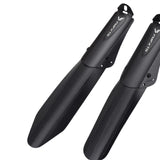Maxbell 2Pcs Bike Mudguard Set Mudguard Fenders Set for Riding Traveling Mountain Bike black