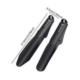 Maxbell 2Pcs Bike Mudguard Set Mudguard Fenders Set for Riding Traveling Mountain Bike black