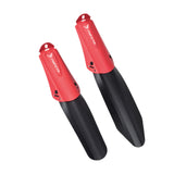 Maxbell 2Pcs Bike Mudguard Set Mudguard Fenders Set for Riding Traveling Mountain Bike red