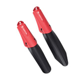 Maxbell 2Pcs Bike Mudguard Set Mudguard Fenders Set for Riding Traveling Mountain Bike red