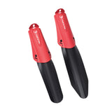 Maxbell 2Pcs Bike Mudguard Set Mudguard Fenders Set for Riding Traveling Mountain Bike red