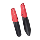 Maxbell 2Pcs Bike Mudguard Set Mudguard Fenders Set for Riding Traveling Mountain Bike red