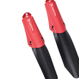 Maxbell 2Pcs Bike Mudguard Set Mudguard Fenders Set for Riding Traveling Mountain Bike red