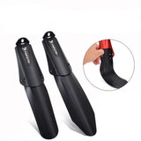 Maxbell 2Pcs Bike Mudguard Set Mudguard Fenders Set for Riding Traveling Mountain Bike red