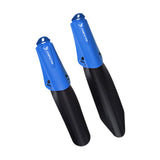 Maxbell 2Pcs Bike Mudguard Set Mudguard Fenders Set for Riding Traveling Mountain Bike blue