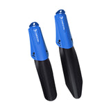 Maxbell 2Pcs Bike Mudguard Set Mudguard Fenders Set for Riding Traveling Mountain Bike blue