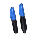 Maxbell 2Pcs Bike Mudguard Set Mudguard Fenders Set for Riding Traveling Mountain Bike blue