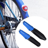 Maxbell 2Pcs Bike Mudguard Set Mudguard Fenders Set for Riding Traveling Mountain Bike blue