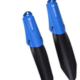 Maxbell 2Pcs Bike Mudguard Set Mudguard Fenders Set for Riding Traveling Mountain Bike blue