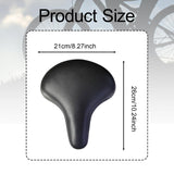 Maxbell Bike Seat for Men Women Wear Resistant Wide Easy Installation Bicycle Saddle