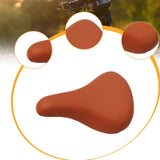 Maxbell Kids Bicycle Saddle Kids Bike Seat for Boys Girls Bicycles Brown
