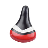 Maxbell Kids Bicycle Saddle Kids Bike Seat for Boys Girls Bicycles Black Red