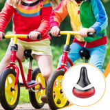 Maxbell Kids Bicycle Saddle Kids Bike Seat for Boys Girls Bicycles Black Red