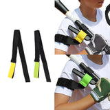 Maxbell Baseball Training Band Universal Replace Parts Hitting Equipment Batting Aid black yellow