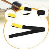 Maxbell Baseball Training Band Universal Replace Parts Hitting Equipment Batting Aid black yellow