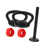 Maxbell Adjustable Kettlebell Handle Attachment Converter for Dumbbell to Kettlebell 2 Handle and 1 Bar