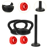 Maxbell Adjustable Kettlebell Handle Attachment Converter for Dumbbell to Kettlebell 2 Handle and 1 Bar