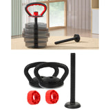 Maxbell Adjustable Kettlebell Handle Attachment Converter for Dumbbell to Kettlebell 2 Handle and 1 Bar