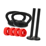 Maxbell Adjustable Kettlebell Handle Attachment Converter for Dumbbell to Kettlebell 2 Handle and 2 Bar
