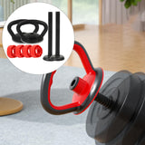 Maxbell Adjustable Kettlebell Handle Attachment Converter for Dumbbell to Kettlebell 2 Handle and 2 Bar
