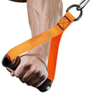 Maxbell 2 Pieces Exercise Handles for Cable Machine Pulleys Pilates Strength Trainer