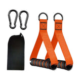 Maxbell 2 Pieces Exercise Handles for Cable Machine Pulleys Pilates Strength Trainer