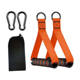 Maxbell 2 Pieces Exercise Handles for Cable Machine Pulleys Pilates Strength Trainer