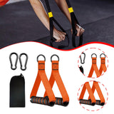 Maxbell 2 Pieces Exercise Handles for Cable Machine Pulleys Pilates Strength Trainer