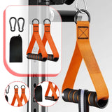 Maxbell 2 Pieces Exercise Handles for Cable Machine Pulleys Pilates Strength Trainer