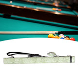 Maxbell Billiard Stick Carrying Case 2 Holes Wear Resistant Portable Pool Stick Case Green
