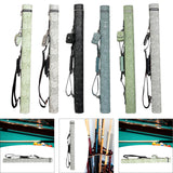 Maxbell Billiard Stick Carrying Case 2 Holes Wear Resistant Portable Pool Stick Case Green